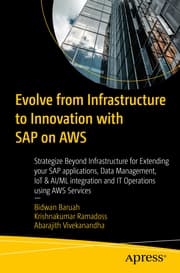 Cover von Evolve from Infrastructure to Innovation with SAP on AWS