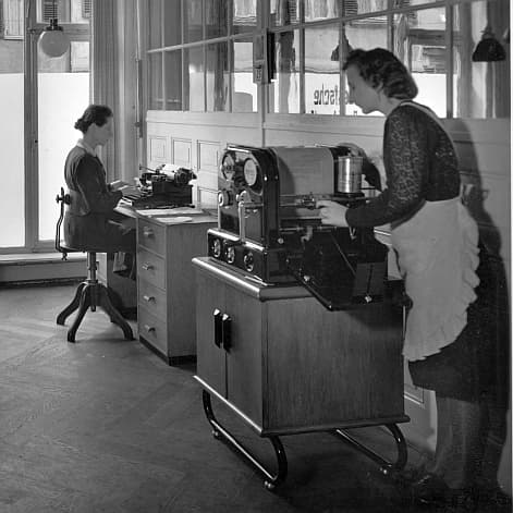 historie technik kopierer