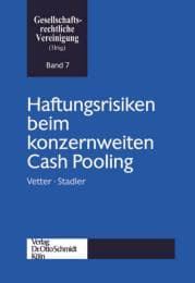 Cover von Haftungsrisiken beim konzernweiten Cash Pooling