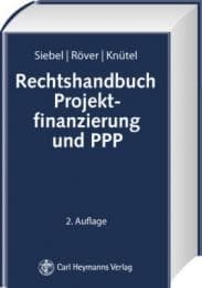 Cover von Rechtshandbuch Projektfinanzierung und PPP