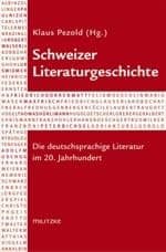 Cover von Schweizer Literaturgeschichte