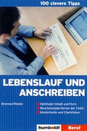 Cover von Lebenslauf und Anschreiben