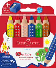 Cover von Grippy Buntstifte mit Spitzer 6er