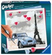 Cover von Malen nach Zahlen CreArt - Liebe in Paris