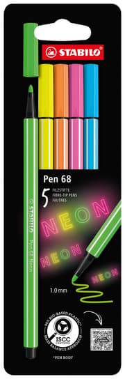 Cover von STABILO Pen 68 NEON 5er