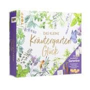 Cover von Das kleine Kräutergarten-Glück - Die wunderbare Gartenbox. Mit Kräuterkunde und Werkzeugen