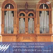Cover von Aphorismen, Intonation und Choralvorspiele zum Ev. Gesangbuch