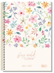 Cover von Häfft College-Timer A5 - Schülerkalender Wild Blossoms 2026/2027