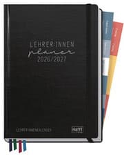 Cover of Lehrer-Planer A5+ Black Edition 2026/2027