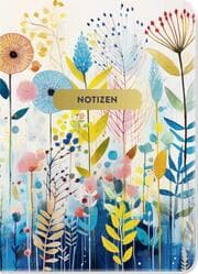 Cover von Notizheft Blumenglück Blumenwiese