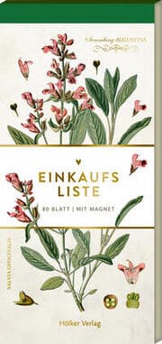 Cover von Einkaufsliste mit Magnet - Wildkräuter