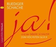 Cover von ja! und der innerer Schalter zum höchsten Glück