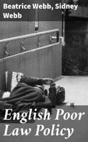 Cover von English Poor Law Policy