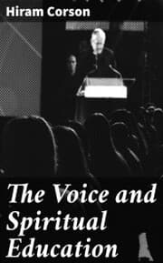 Cover von The Voice and Spiritual Education