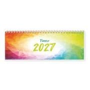 Cover von Schreibtischquerkalender Timer Farben 2027