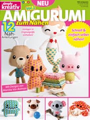 Cover von Simply Kreativ - Amigurumi zum Nähen Vol. 1