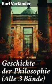 Cover von Geschichte der Philosophie (Alle 3 Bände)