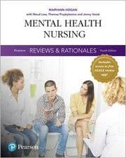 Cover von Pearson Reviews & Rationales: Mental Health Nursing with Nursing Reviews & Rationales