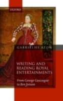 Cover von Writing and Reading Royal Entertainments