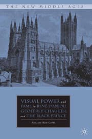 Cover von Visual Power and Fame in René d'Anjou, Geoffrey Chaucer, and the Black Prince