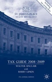 Cover von St James's Place Tax Guide 2008-2009