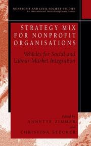 Cover von Strategy Mix for Nonprofit Organisations