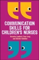 Cover von Communication Skills for Children's Nurses