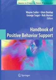 Cover von Handbook of Positive Behavior Support