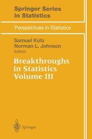 Cover von Breakthroughs in Statistics III