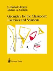 Cover von Geometry for the Classroom: Exercises and Solutions