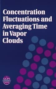 Cover von Concentration Fluctuations and Averaging Time in Vapor Clouds