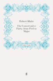 Cover von The Conservative Party from Peel to Major