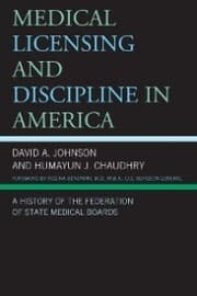 Cover von Medical Licensing and Discipline in America