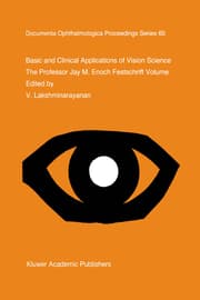 Cover von Basic and Clinical Applications of Vision Science