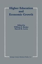 Cover von Higher Education and Economic Growth