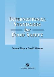 Cover von International Standards for Food Safety