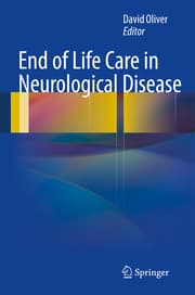 Cover von End of Life Care in Neurological Disease