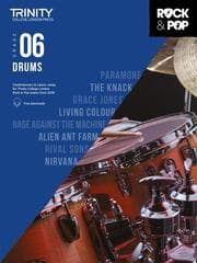 Cover von Trinity Rock and Pop Drums Grade 6