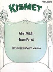 Cover von Kismet (vocal score)