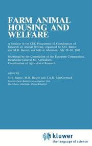 Cover von Farm Animal Housing and Welfare