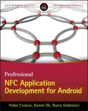 Cover von Professional NFC Application Development for Android