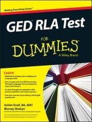 Cover von GED RLA For Dummies
