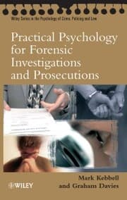 Cover von Practical Psychology for Forensic Investigations and Prosecutions