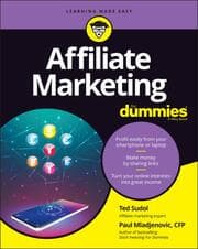 Cover von Affiliate Marketing For Dummies