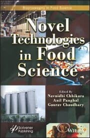 Cover von Novel Technologies in Food Science