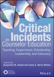 Cover von Critical Incidents in Counselor Education