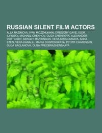 Cover von Russian silent film actors