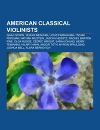 Cover von American classical violinists