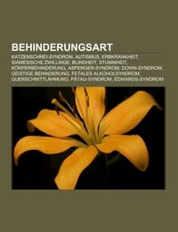 Cover von Behinderungsart