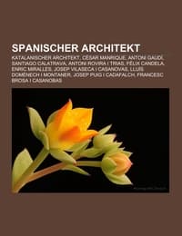 Cover von Spanischer Architekt